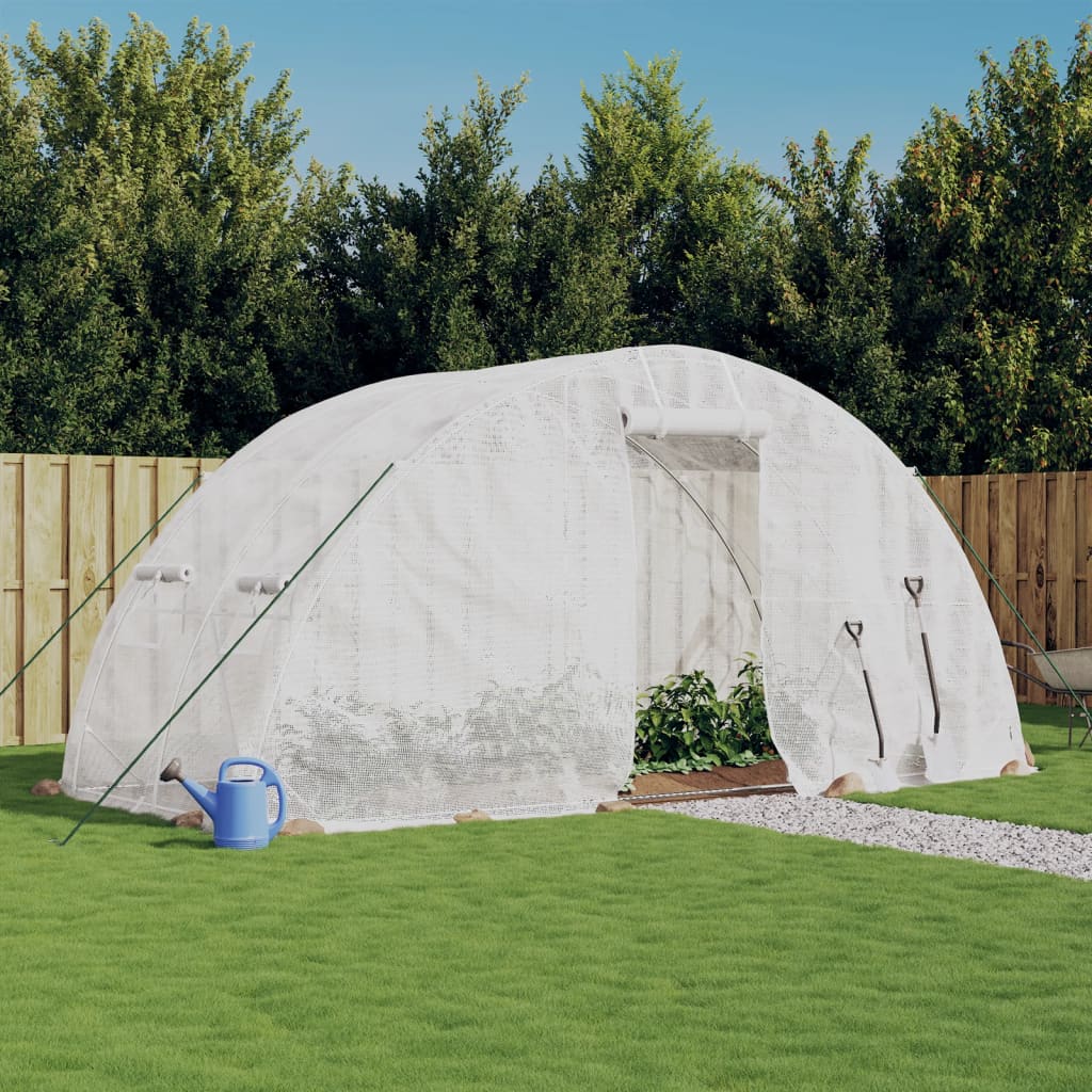 VidaXL TUINKAS with steel frame 10 m² 5x2x2.3 m