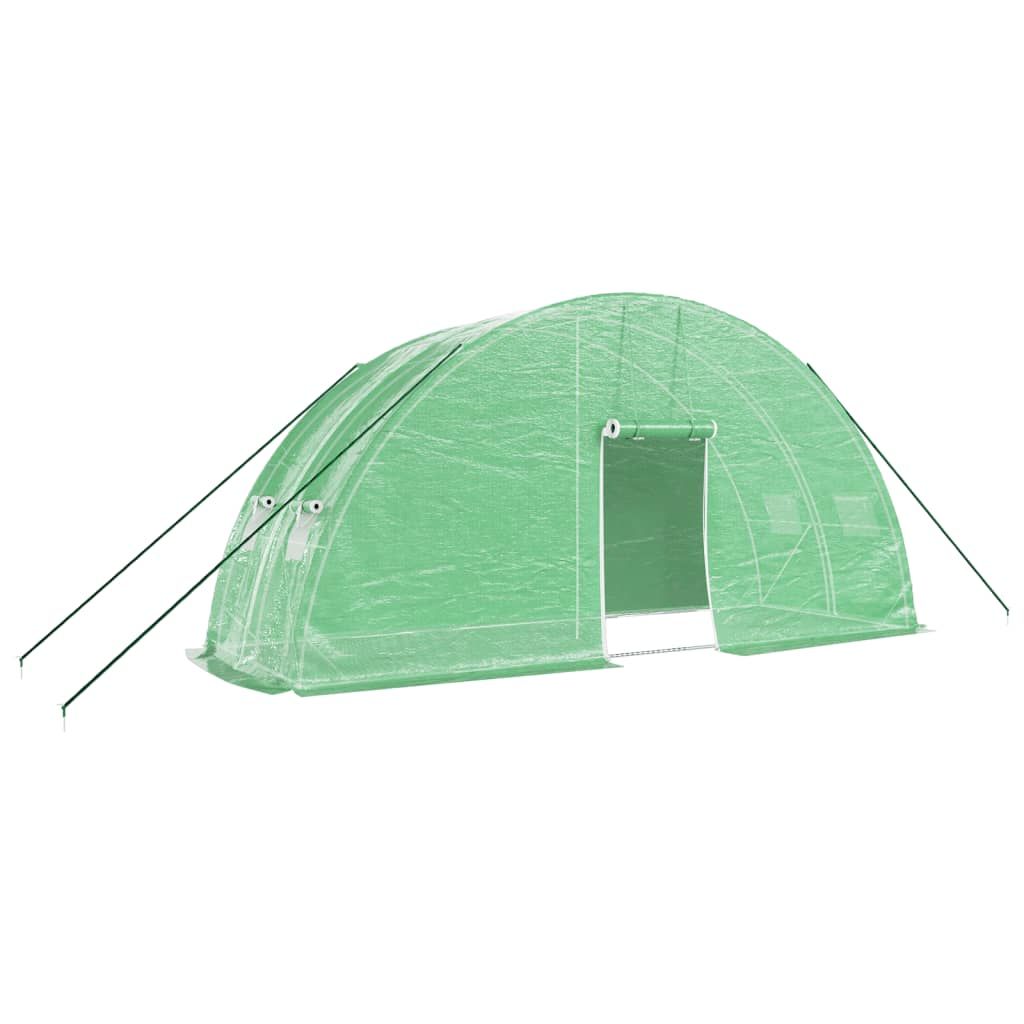 VidaXL TUINKAS with steel frame 12 m² 6x2x2.85 m