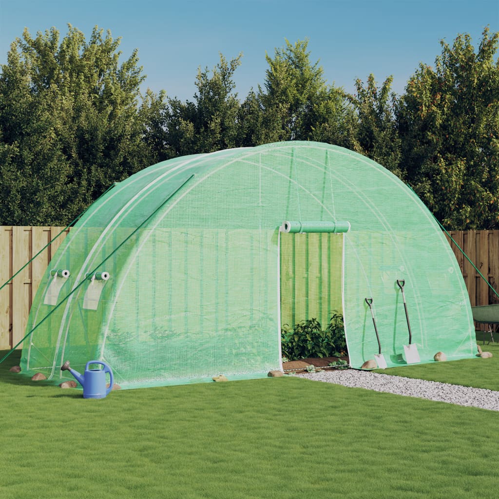 VidaXL TUINKAS with steel frame 12 m² 6x2x2.85 m