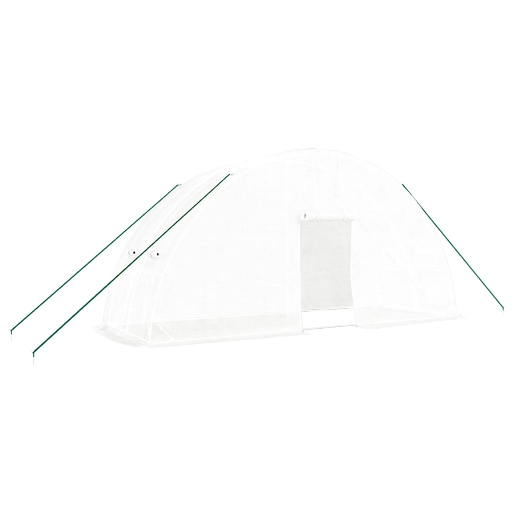 Vidaxl Tuinkas con marco de acero 12 m² 6x2x2.85 m