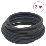 Vidaxl Air Slose Hybrid 0,6 '' 2 m gummi og PVC sort