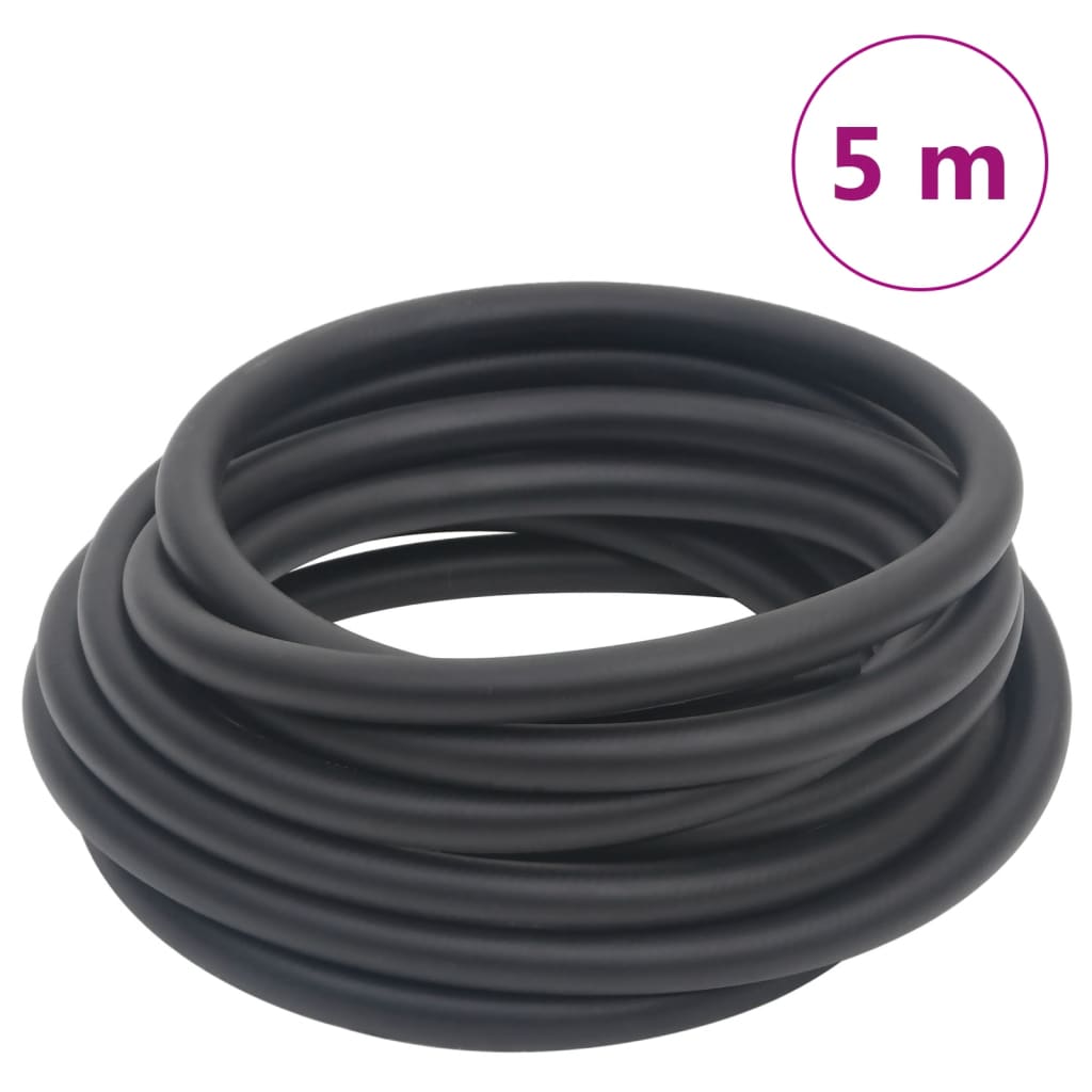 Vidaxl Air Hybrid 0,6 '' 5 m guma a PVC černá