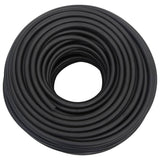 Vidaxl Hose Air Hose Hybrid 0.6 '' 20 m in gomma e PVC nero