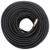 VIDAXL HOSE AIR HOSE Hybrid 0.6 '' 50 m in gomma e PVC nero