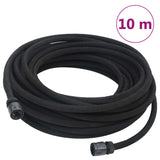 Vidaxl Drip hose 0.6 '' 10 m rubber black
