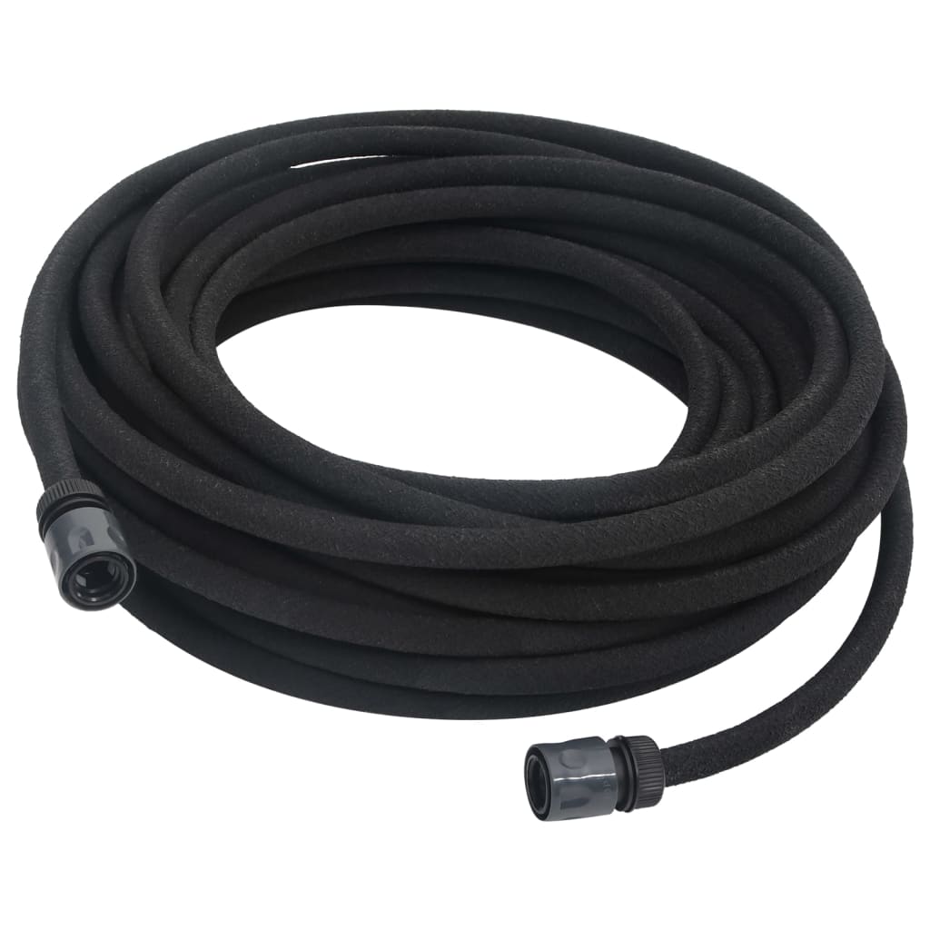 Vidaxl Drip hose 0.6 '' 10 m rubber black