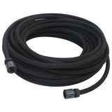 Vidaxl Drip hose 0.6 '' 10 m rubber black