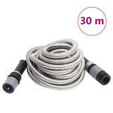 Vidaxl Gaart Hose mat Sprayda Kapp 0.6 '' 30 m Stolflose Stol Sëlwerfaarf