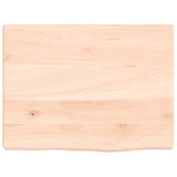 Vidaxl Washbasin Tabela 40x30x2 cm Neobdelana trdna lesa