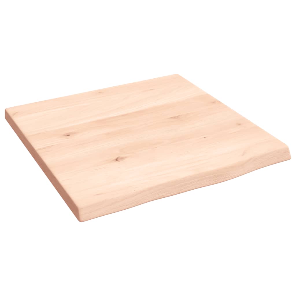 VidaXL Washbasin sheet 40x40x2 cm Untreated solid wood