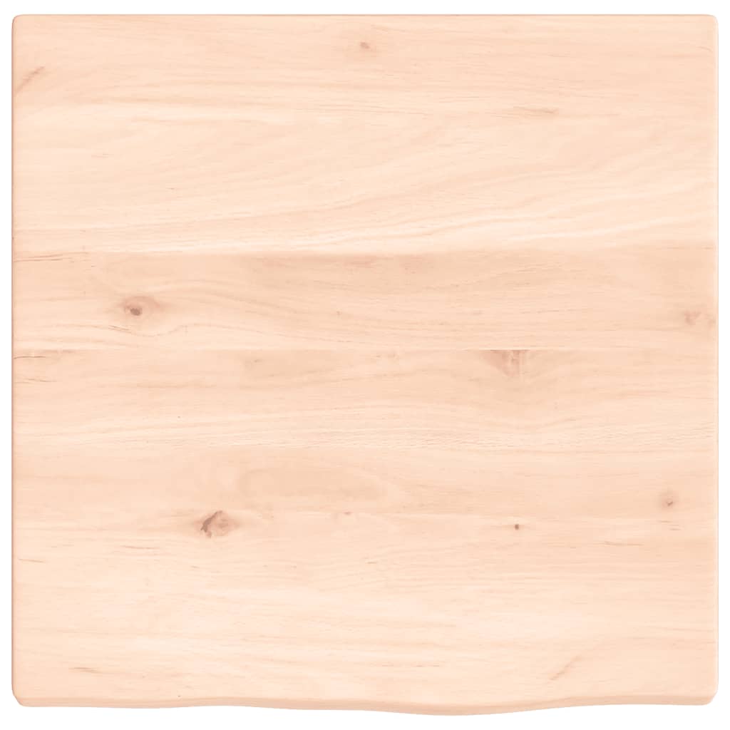 VidaXL Washbasin sheet 40x40x2 cm Untreated solid wood