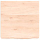 VidaXL Washbasin Table 40x40x (2-6) cm Untreated solid wood