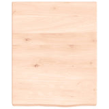 Vidaxl Washbasin Sheet 40x50x (2-4) cm non trattato in legno massiccio