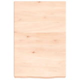 VidaXL Washbasin Table 40x60x (2-6) cm Untreated solid wood