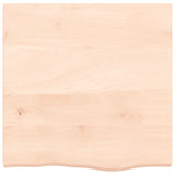 VidaXL Washbasin sheet 60x60x (2-4) cm Untreated solid wood