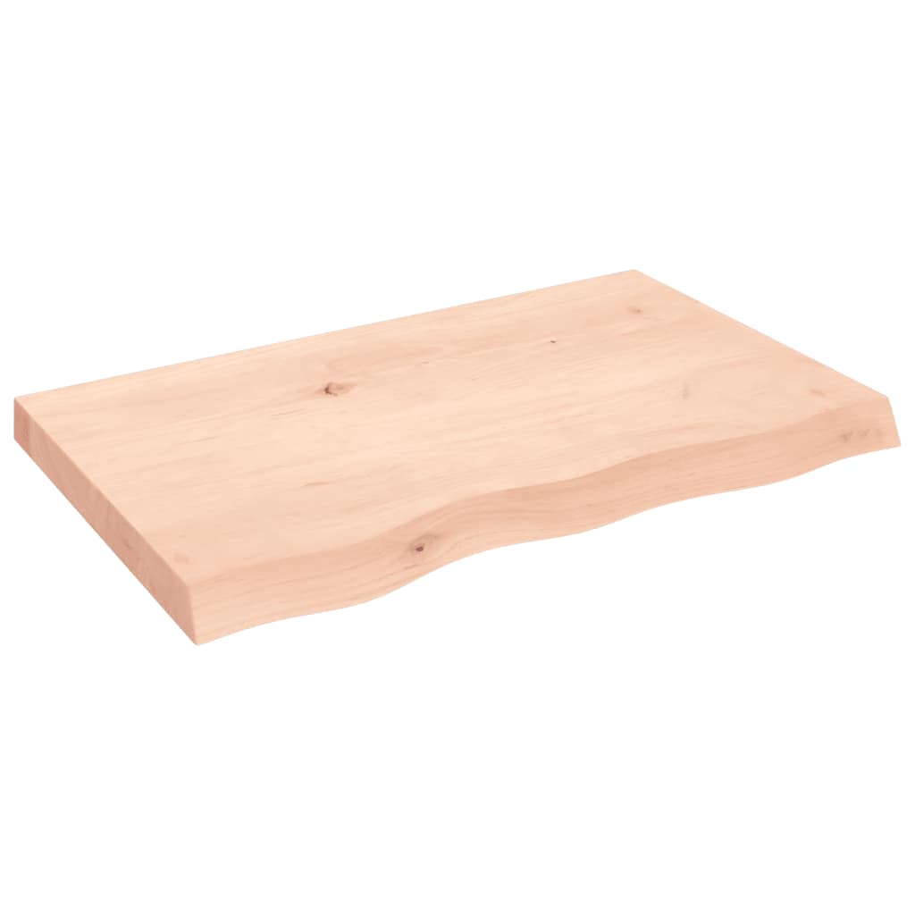 Vidaxl Washbasin Tabulka 80x50X (2-6) cm neošetřené pevné dřevo