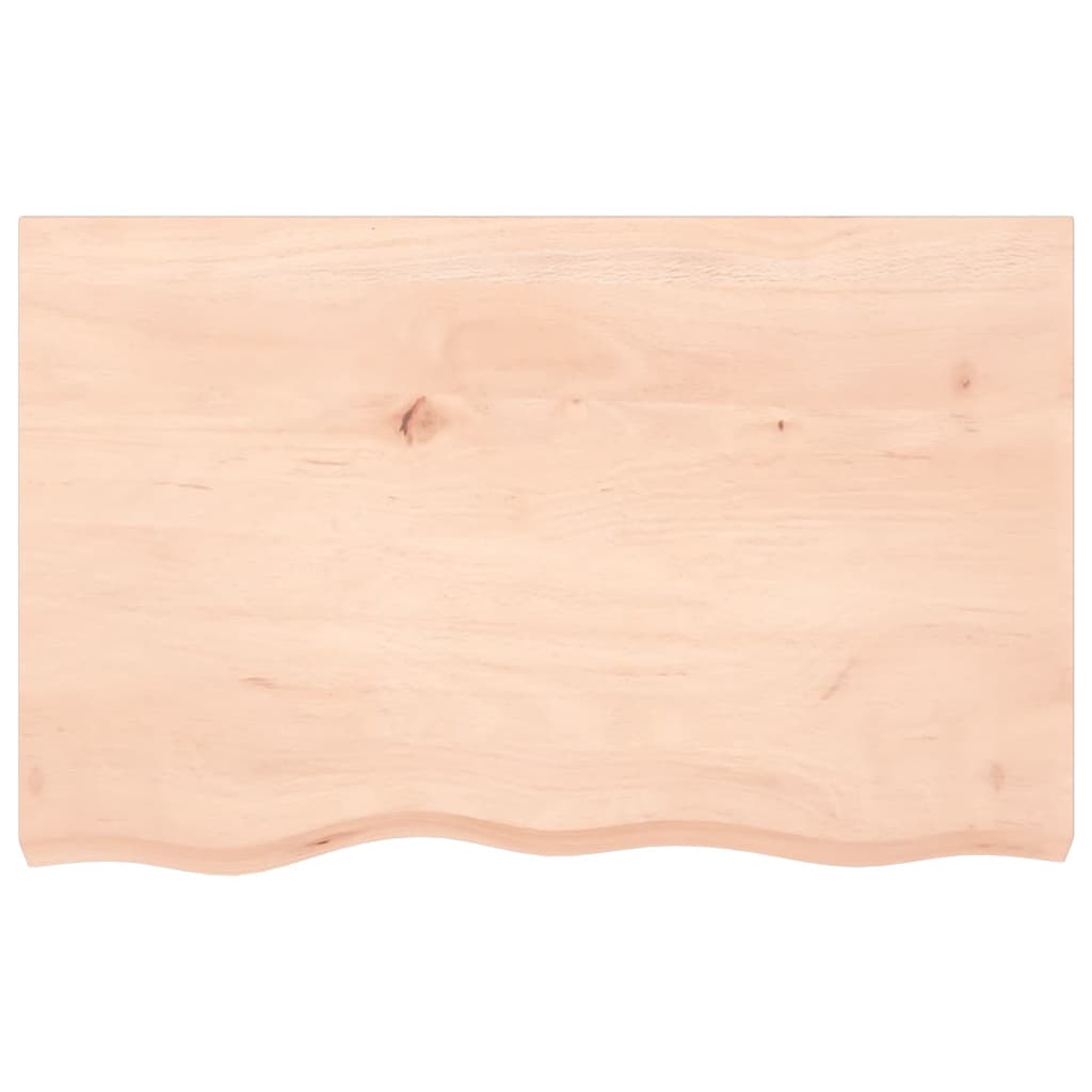 Vidaxl Washbasin Tabulka 80x50X (2-6) cm neošetřené pevné dřevo
