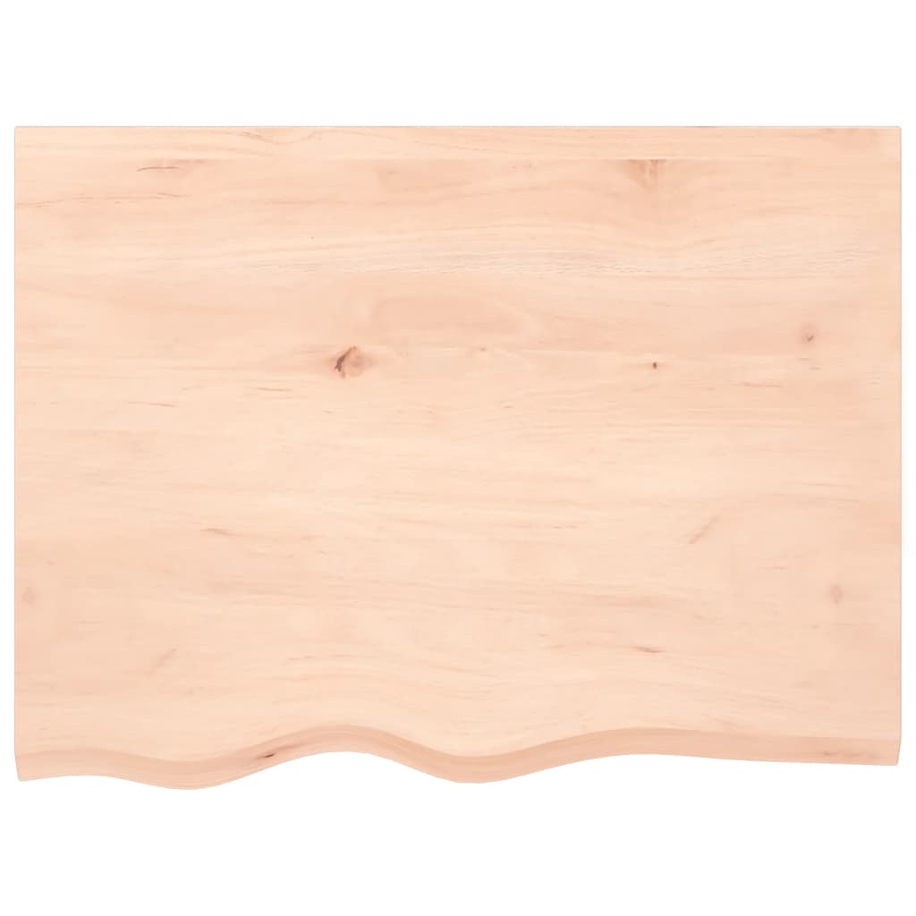 Vidaxl Washbasin Blade 80x60x (2-6) cm neošetřené pevné dřevo