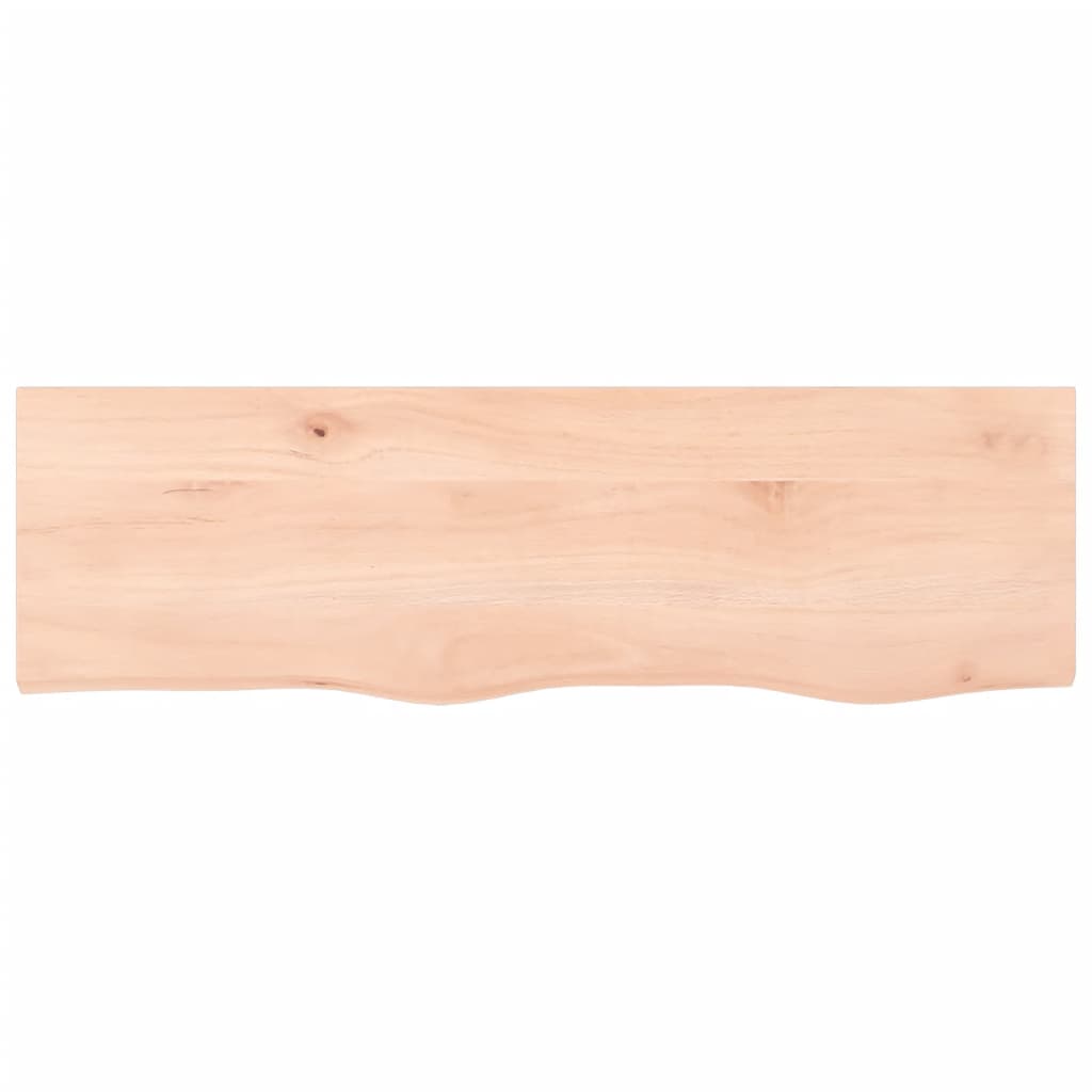 VidaXL Washbasin Table 100x30x2 cm Untreated solid wood