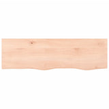 VidaXL Washbasin Table 100x30x2 cm Untreated solid wood