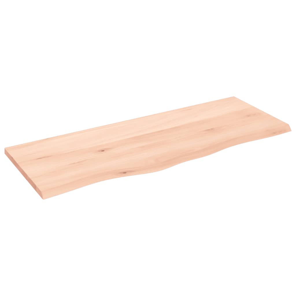 VidaXL Washbasin Table 100x40x2 cm Untreated solid wood