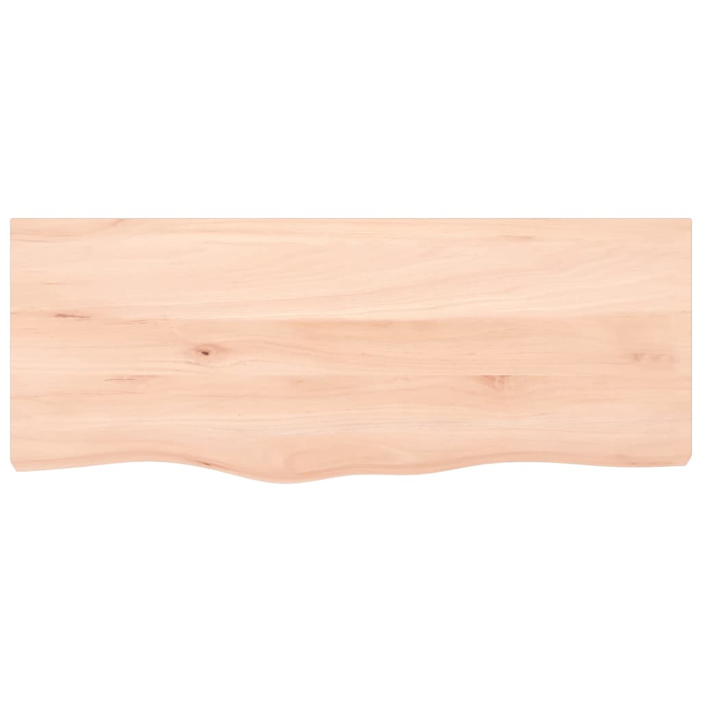 VidaXL Washbasin Table 100x40x2 cm Untreated solid wood