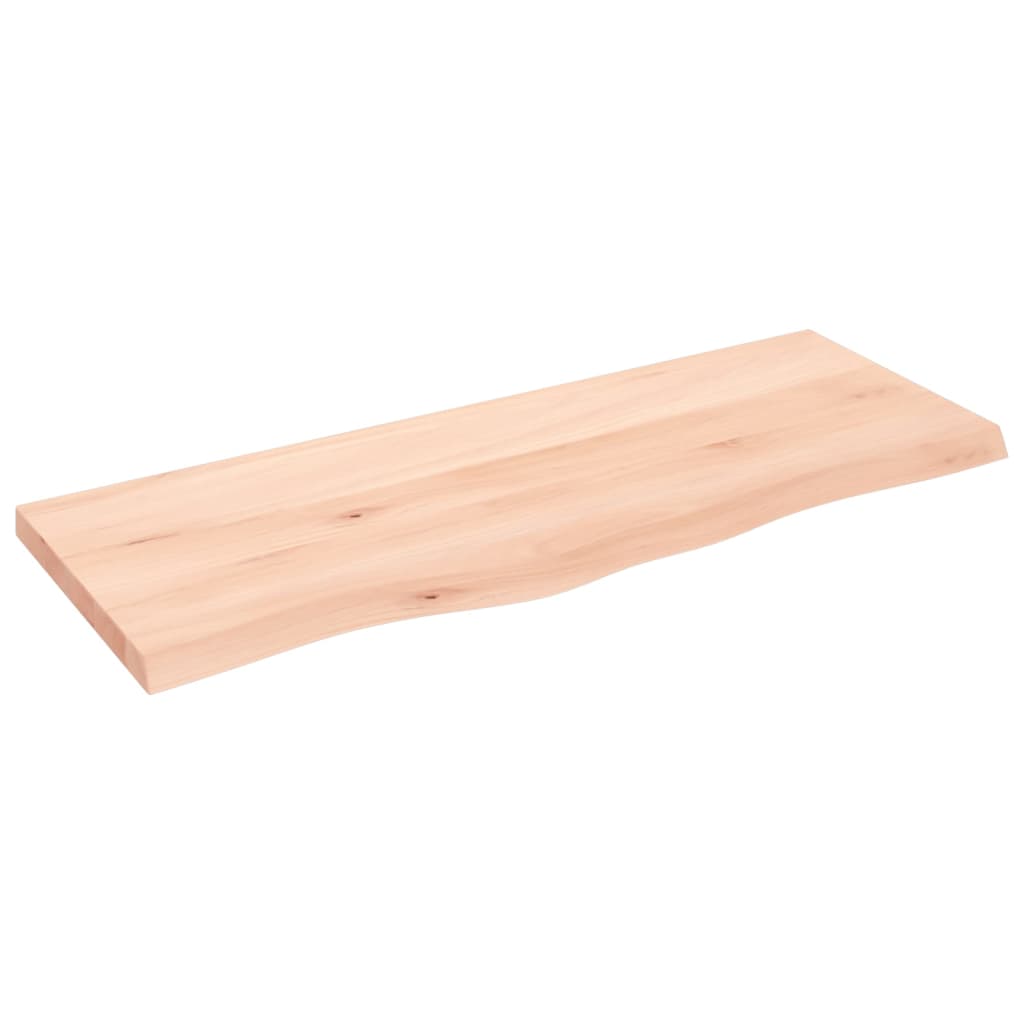VidaXL Washbasin Blad 100x40x (2-4) cm Untreated solid wood