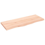 VidaXL Washbasin Blad 100x40x (2-4) cm Untreated solid wood