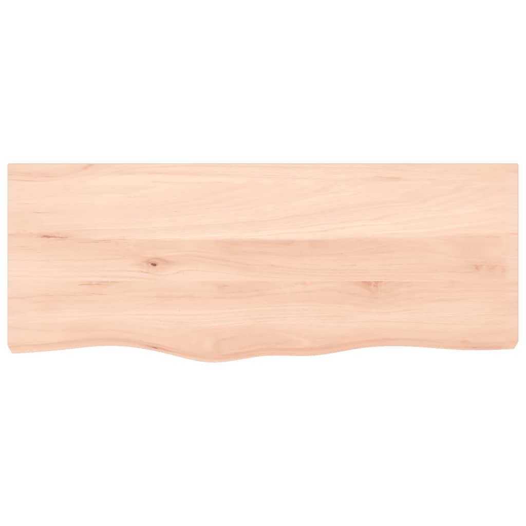 VidaXL Washbasin Blad 100x40x (2-4) cm Untreated solid wood