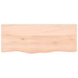 VidaXL Washbasin Blad 100x40x (2-4) cm Untreated solid wood