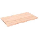 VidaXL Washbasin Table 100x60x2 cm Untreated solid wood