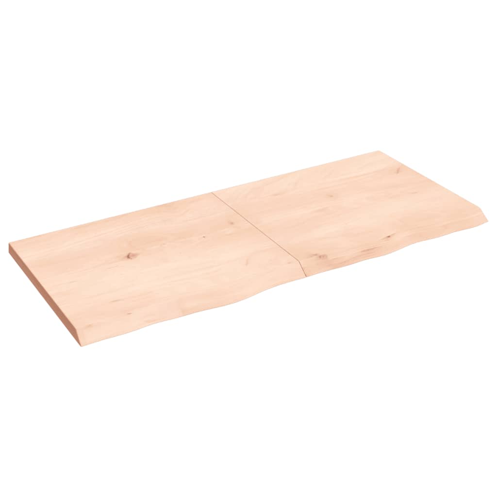 VidaXL Washbasin sheet 140x60x (2-4) cm untreated solid wood