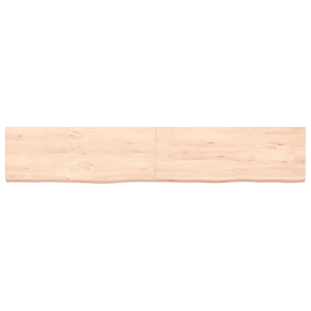 VidaXL Washbasin sheet 160x30x (2-4) cm Untreated solid wood