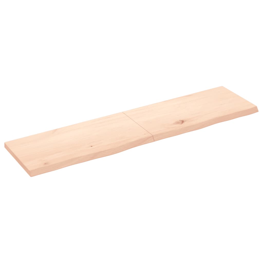 VidaXL Washbasin sheet 160x40x (2-4) cm untreated solid wood