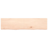 VidaXL Washbasin sheet 160x40x (2-4) cm untreated solid wood