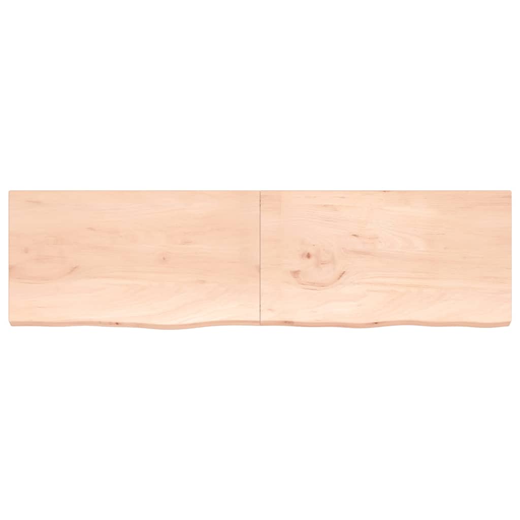 Vidaxl Washbasin Sheet 220x60x (2-4) CM Madera sólida no tratada