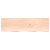 Vidaxl Washbasin Sheet 220x60x (2-4) CM Madera sólida no tratada