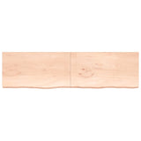 VidaXL Washbasin sheet 220x60x (2-6) cm Untreated solid wood