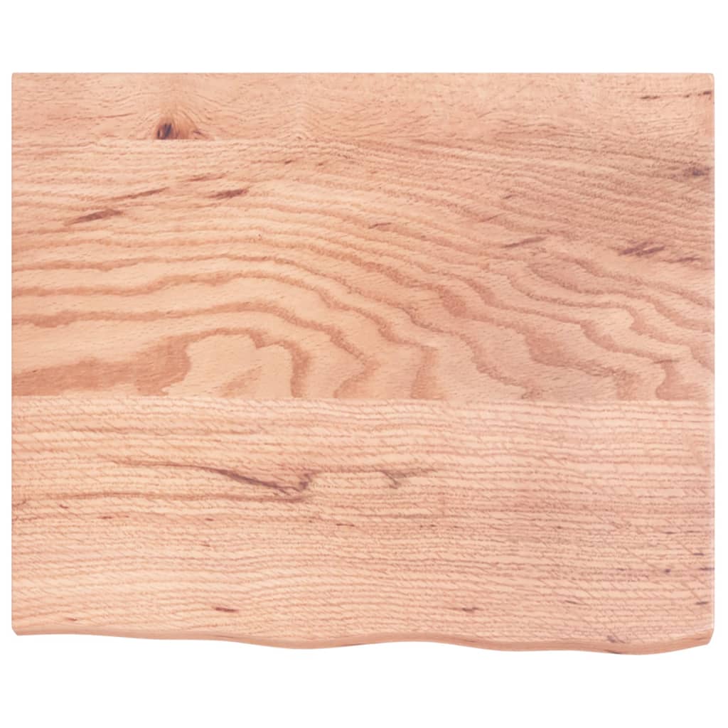 Vidaxl Washingin Feille 60x50x (2-4) cm Brun clair en bois massif traité