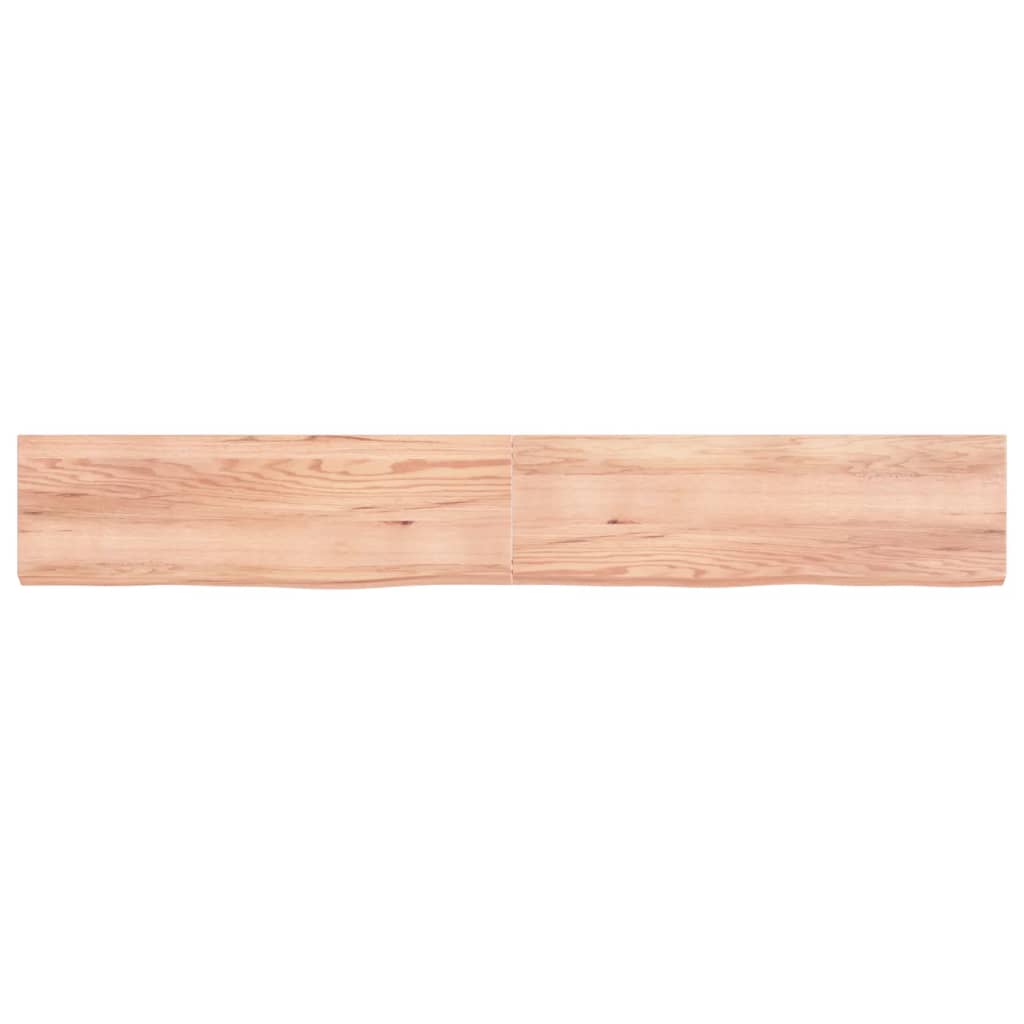 Vidaxl Washbasin Sheet 200x30x (2-6) cm, obdelano s trdnim lesom