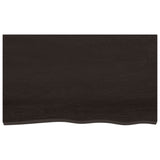 Vidaxl Wash-basin Tabell 100x60x (2-4) cm behandlat massivt trä mörkbrunt