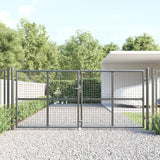 VidaXL Poort draadgaas 300x175 cm staal antracietkleurig