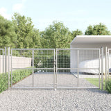 VidaXL Poort draadgaas 300x175 cm staal zilverkleurig