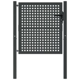 Porta Vidaxl 105x150 cm in acciaio antracite