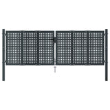 Porta Vidaxl 300x150 cm in acciaio antracite