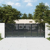 Porta Vidaxl 300x150 cm in acciaio antracite