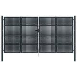 Vidaxl Port 400x225 cm stål antracit -farvet