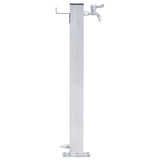 BIDAXL VÄDER COLUTH Square 100 cm rostfritt stål