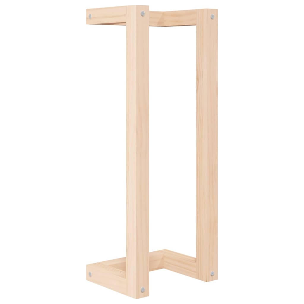 Vidaxl håndkle rack 23x18x60 cm solid furu