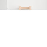 Vidaxl håndkle rack 23x18x60 cm solid furu